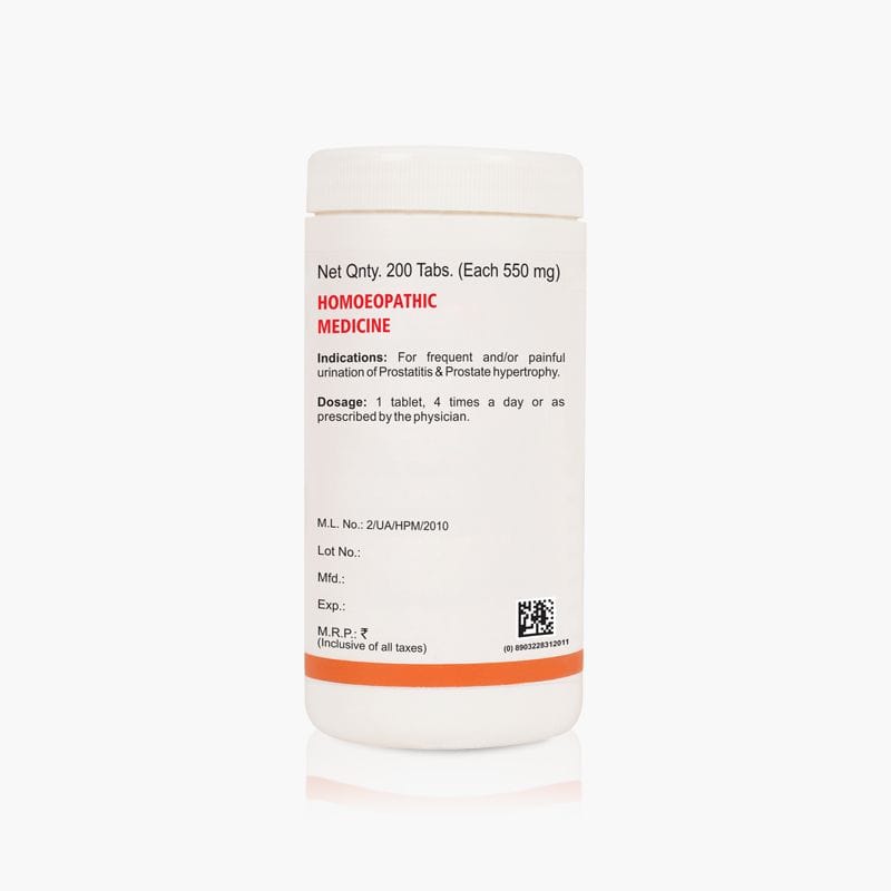 BAKSON HOMOEOPATHIC FORMULA ‘P’ TABLETS