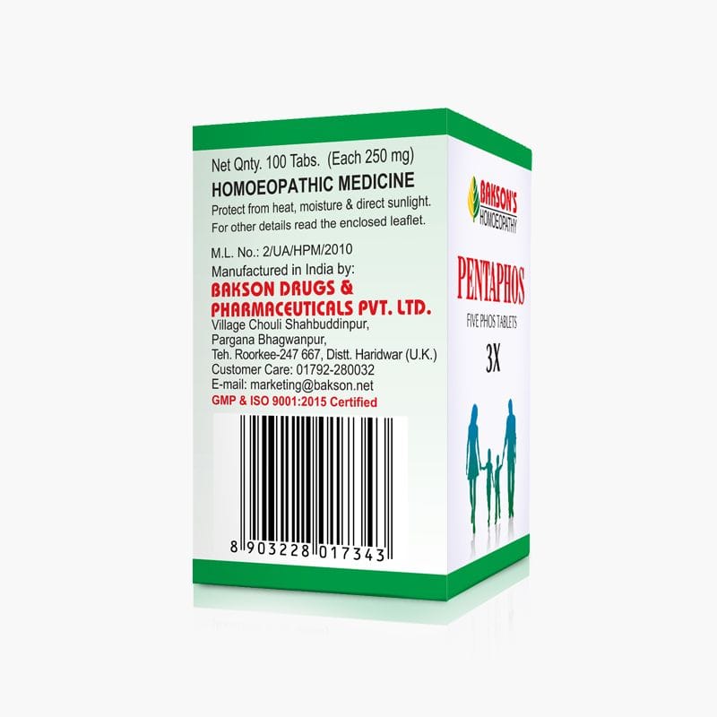 BAKSON PENTAPHOS TABLETS 3X