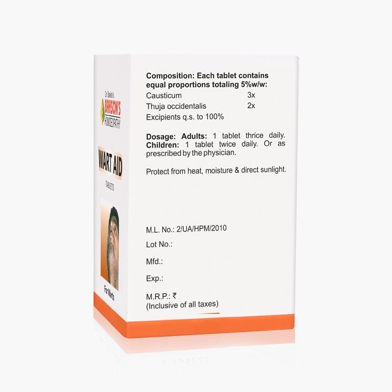 BAKSON WART AID TABLETS