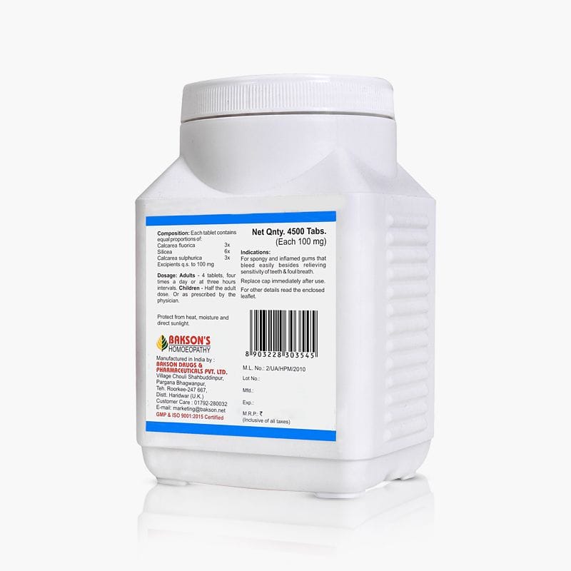 BAKSON BCT # 18 (PYORRHOEA)