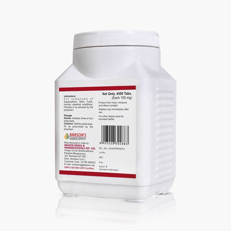 BAKSON CALCAREA SULPHURICA – 6X