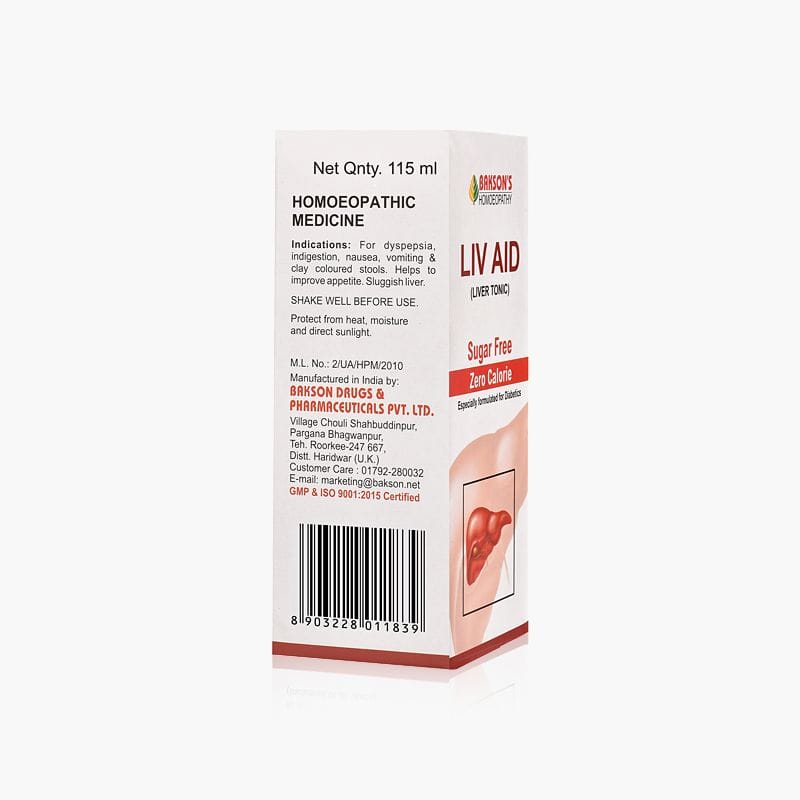 BAKSON LIV AID (SUGAR FREE)