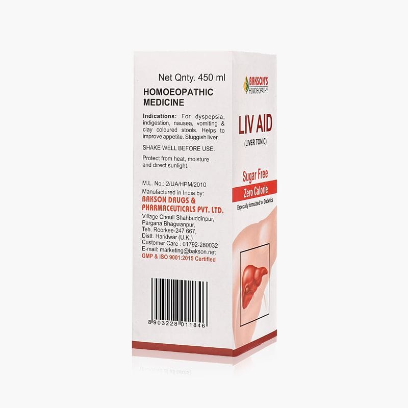 BAKSON LIV AID (SUGAR FREE)