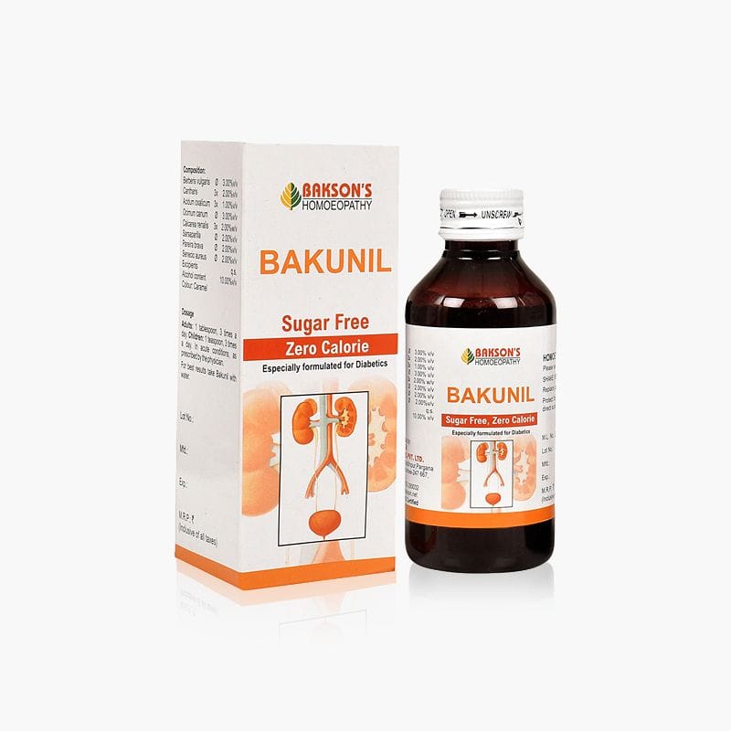 BAKSON BAKUNIL SYRUP (SUGAR FREE)