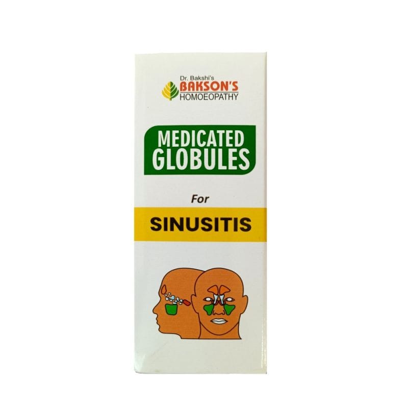BAKSON MEDICATED GLOBULES FOR SINUSITIS- 25G